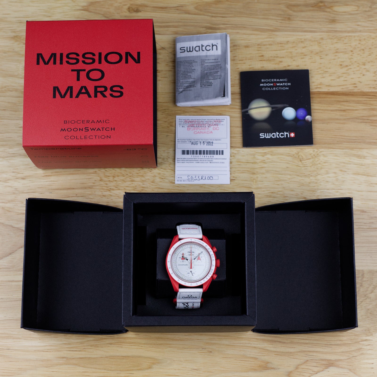 Omega/Swatch - Speedmaster Mars Moonswatch