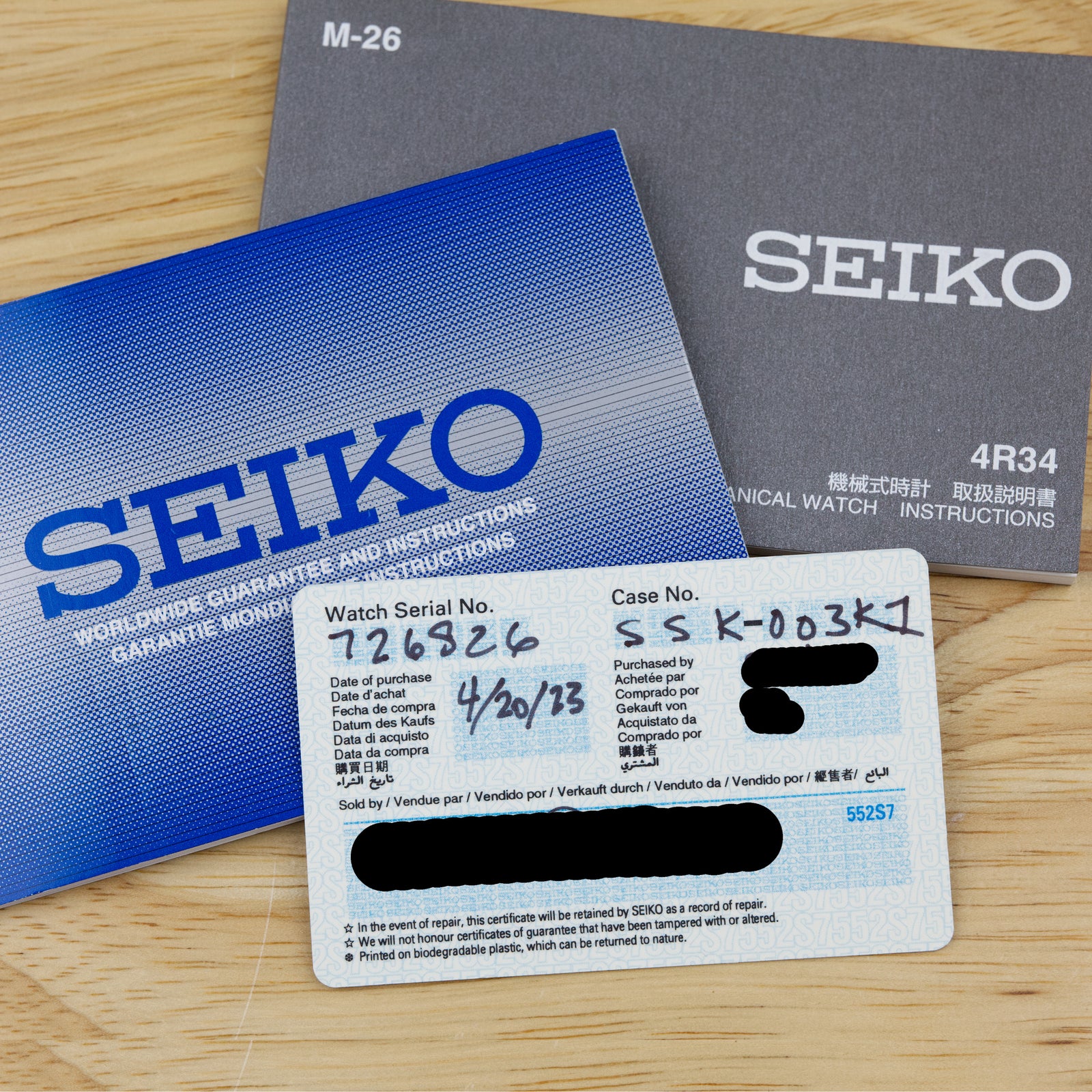 Seiko 5 - GMT SSK003