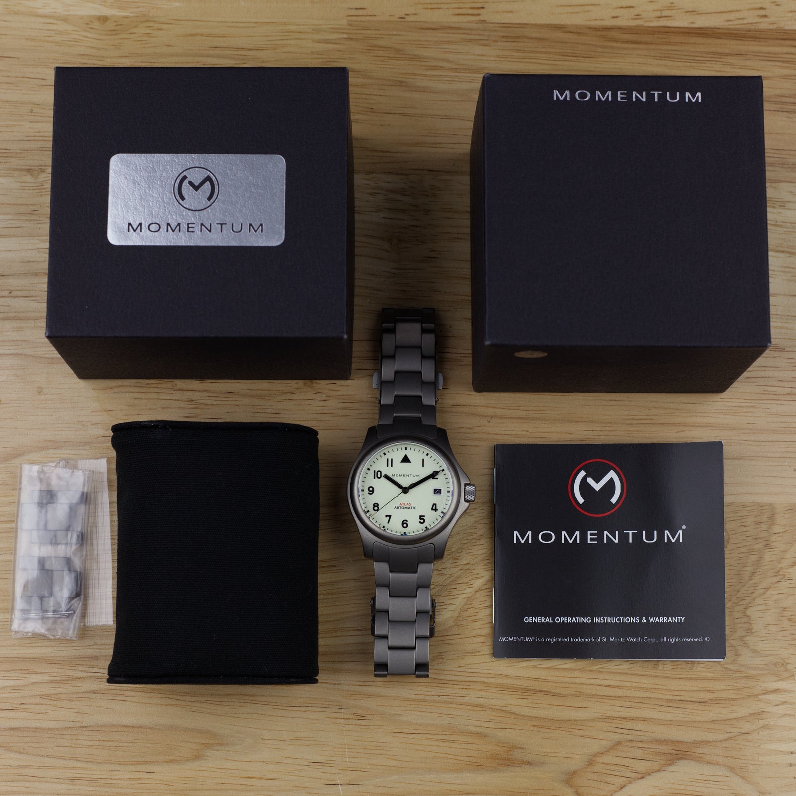 Momentum - Atlas 38mm Full Lume Dial
