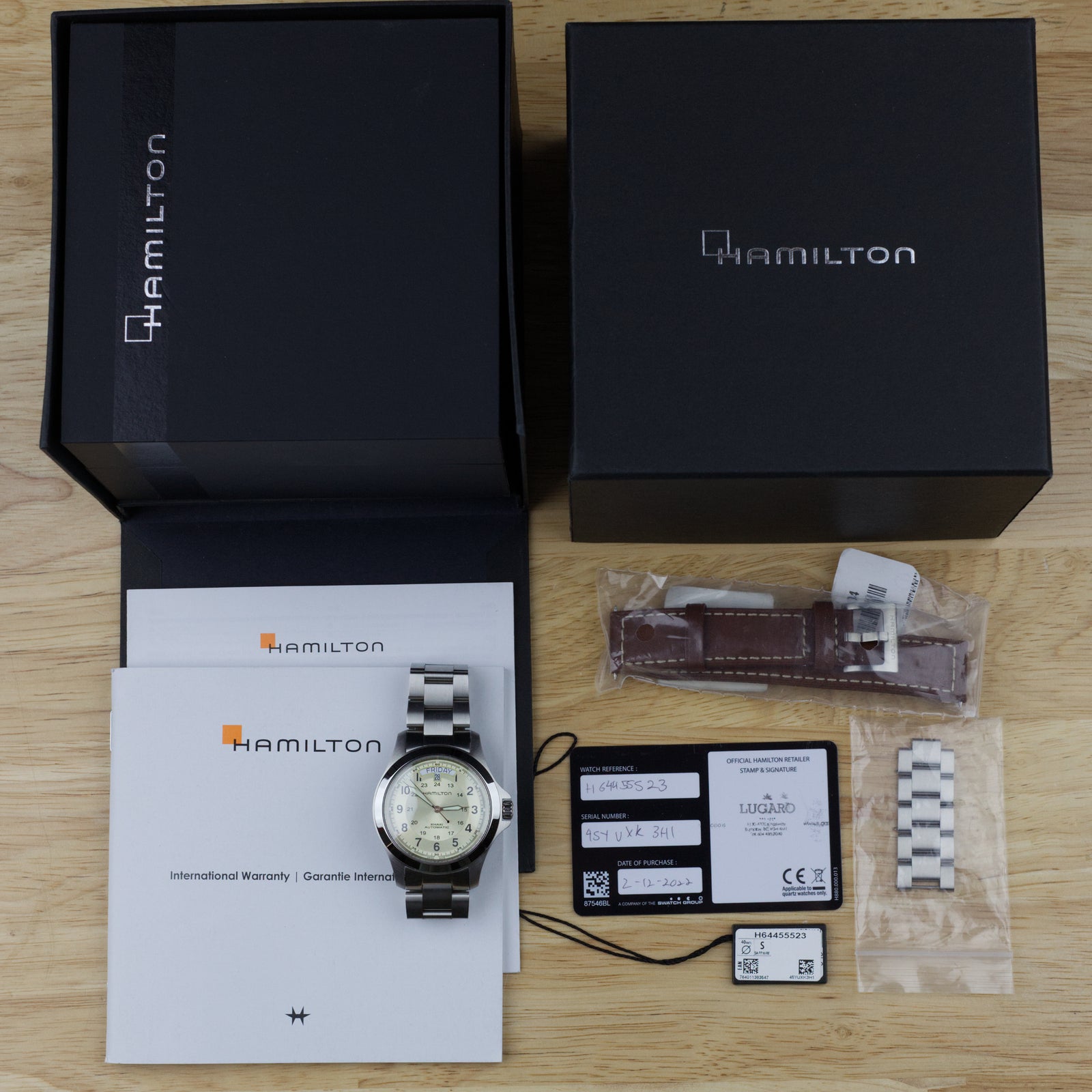 Hamilton - Khaki Field 'King Auto' H64455523