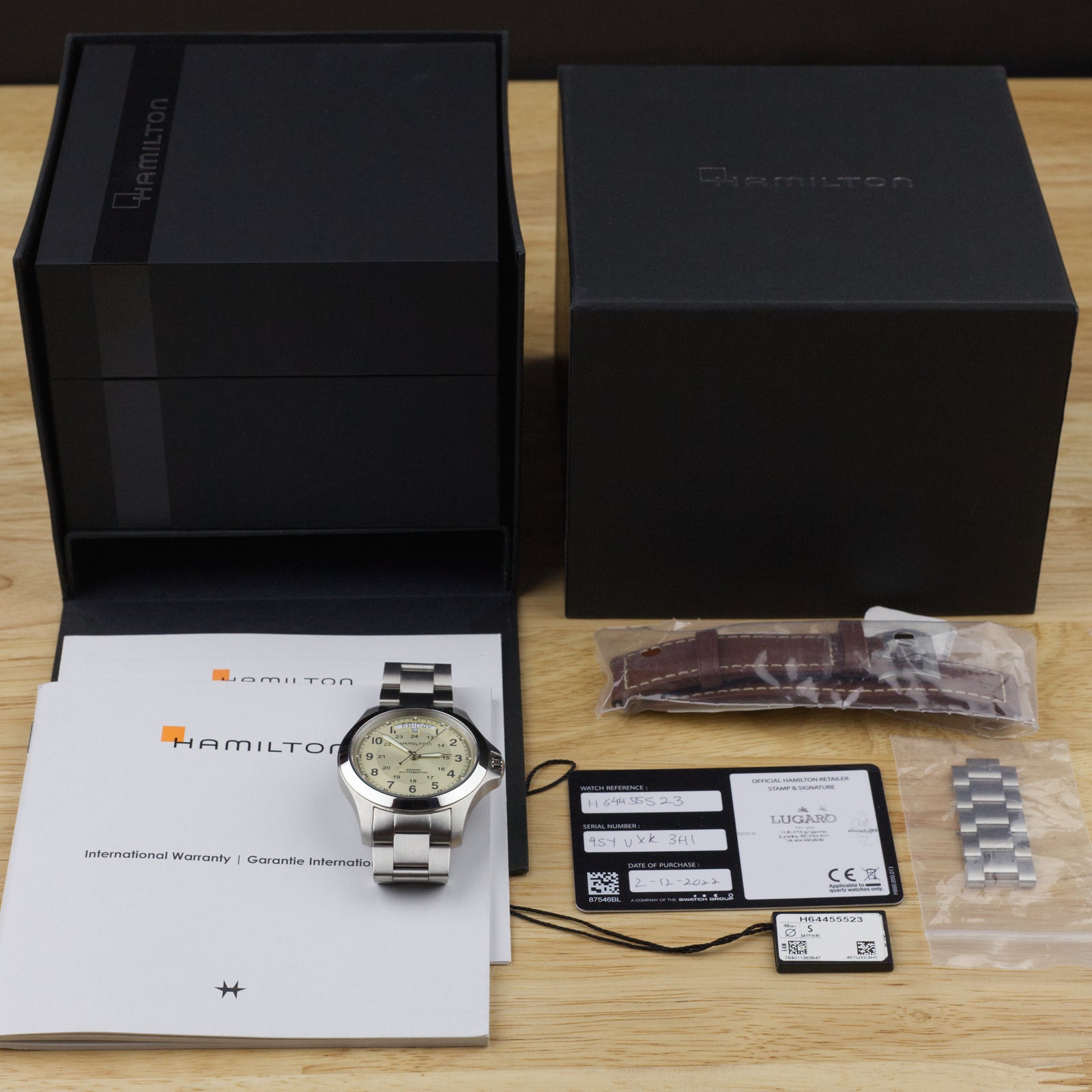 Hamilton - Khaki Field 'King Auto' H64455523