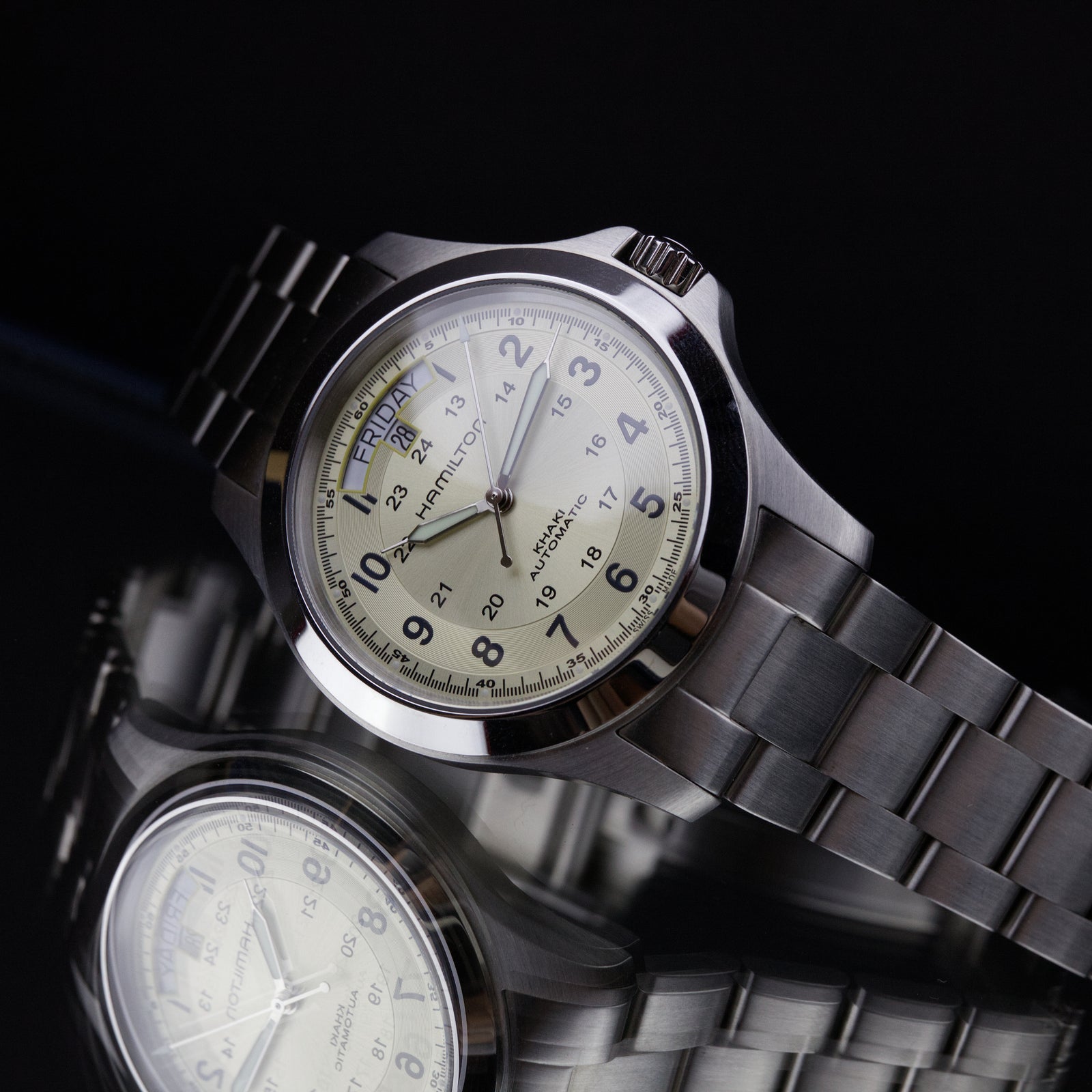 Hamilton - Khaki Field 'King Auto' H64455523