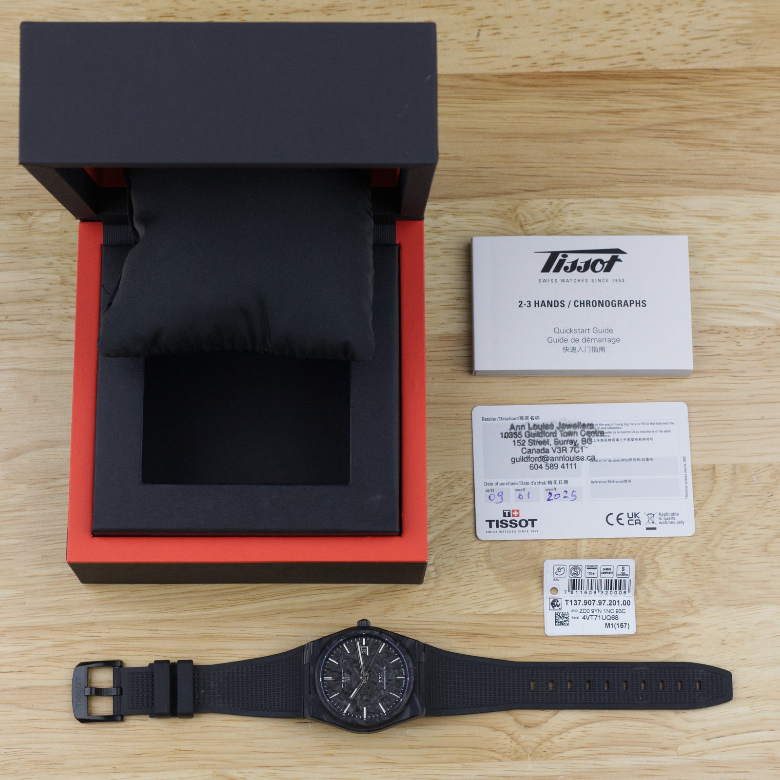 Tissot PRX - Carbon