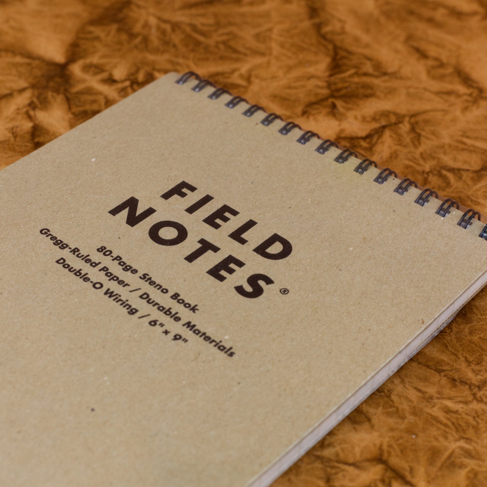 Field Notes - 80 Page Steno pad 6" x 9"