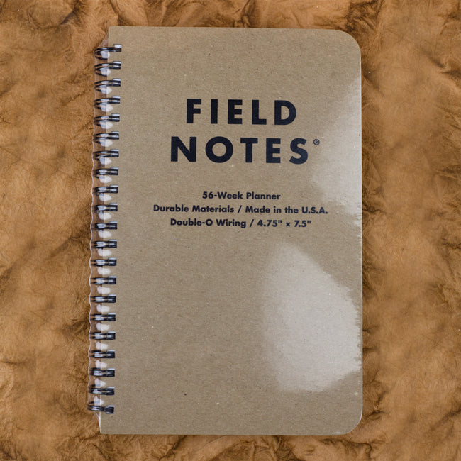 Field Notes - 56 Week planner 4-3/4" x 7-1/2"