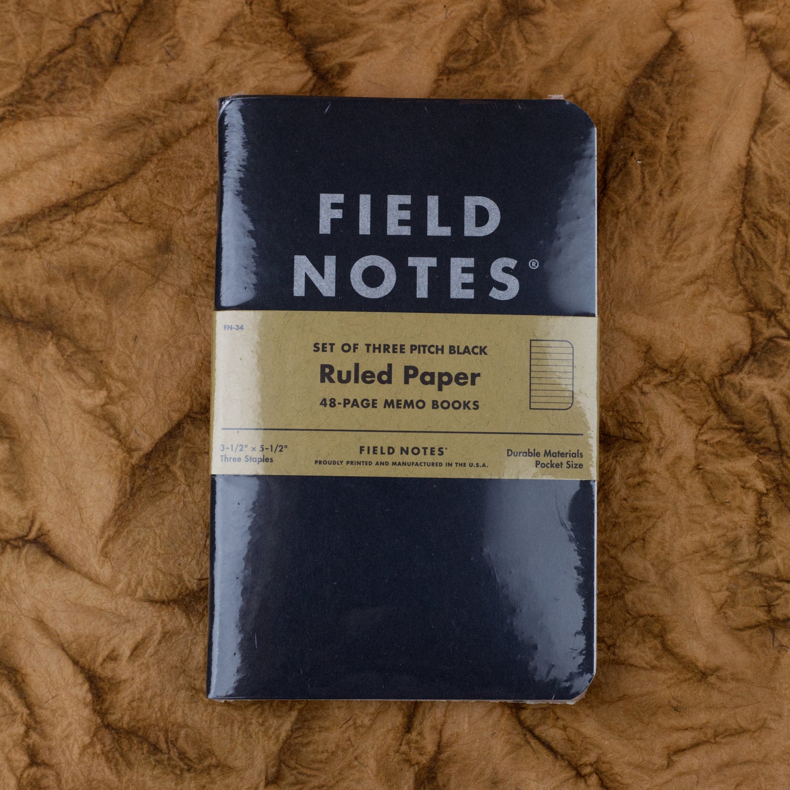 Field Notes - 3 Pack 3-1/2" x 5-1/2"