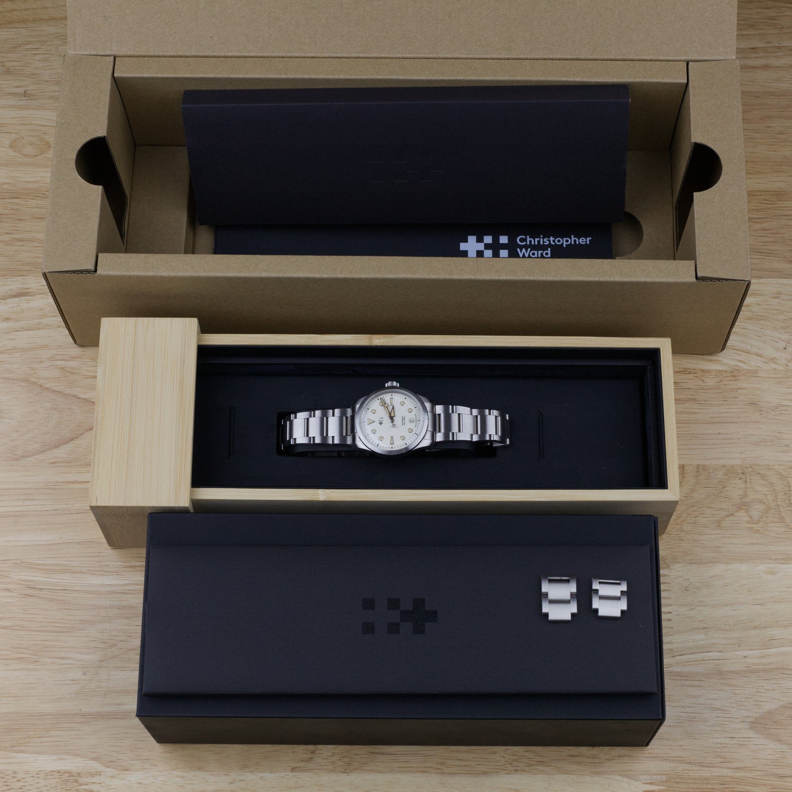 Christopher Ward - C65 Dune 'White Sand'