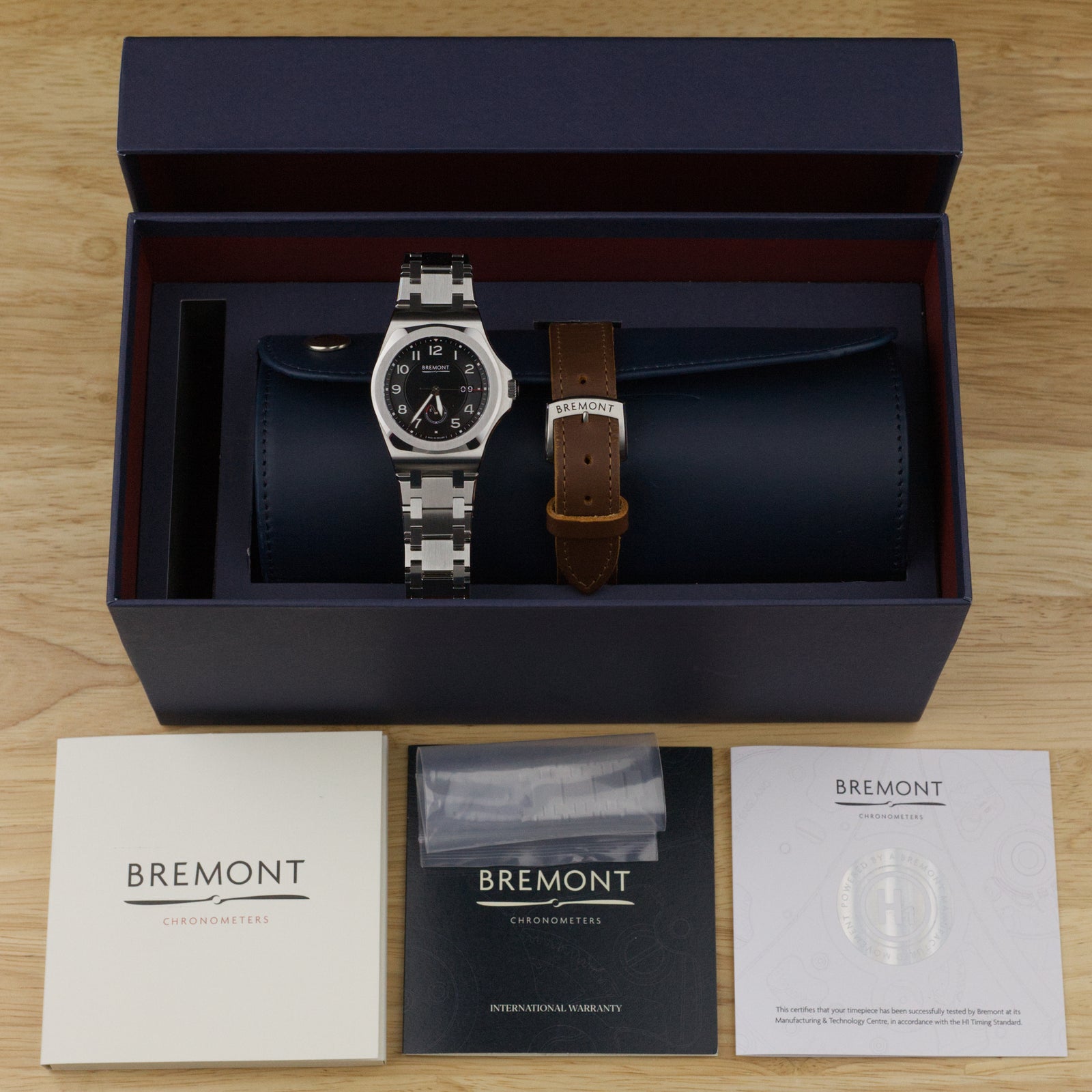 Bremont Supernova (Black with Numerals)