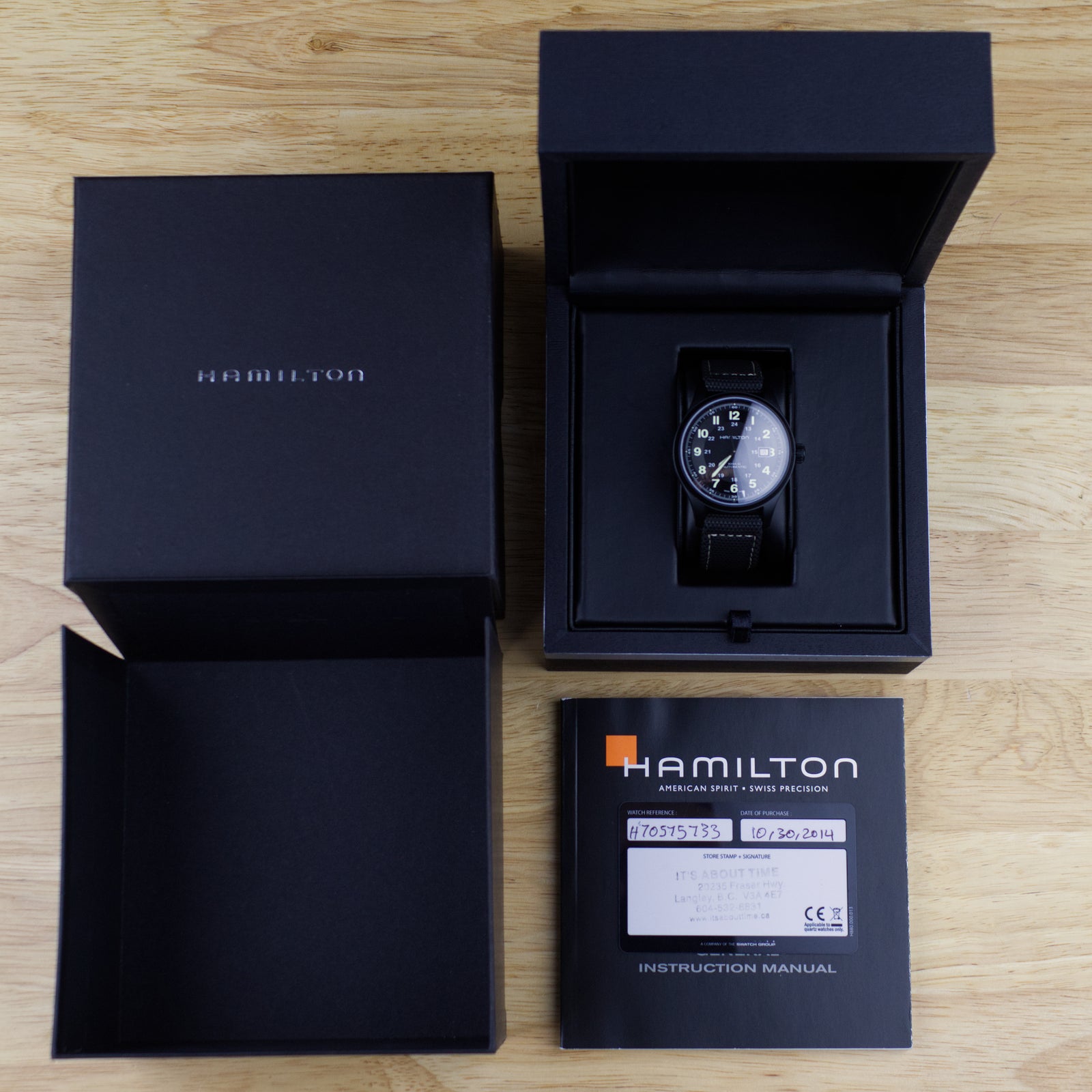 Hamilton - PVD Khaki Field watch H705750