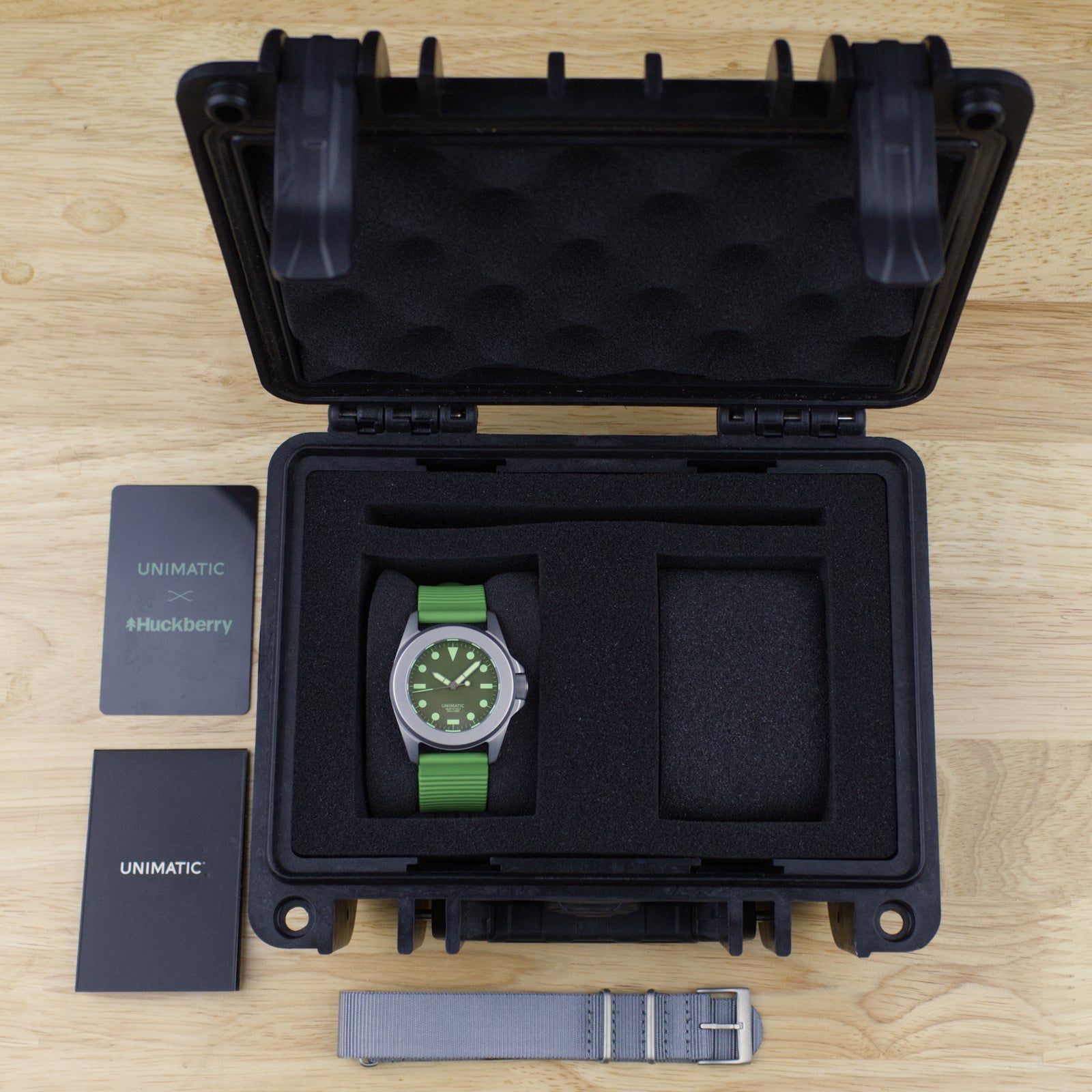 Unimatic - Huckberry edition (Lichen)