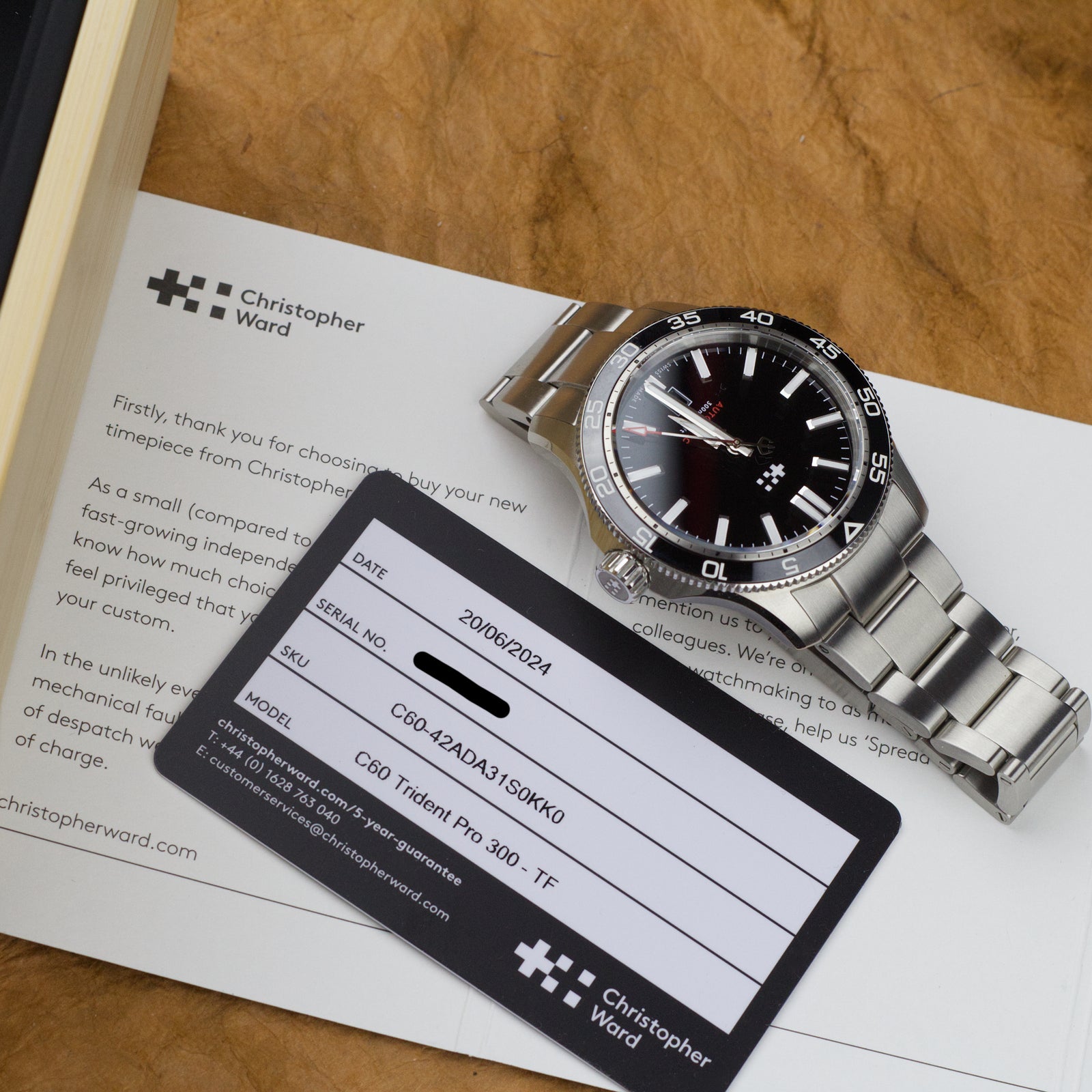 Christopher Ward - Trident Pro 300-TF