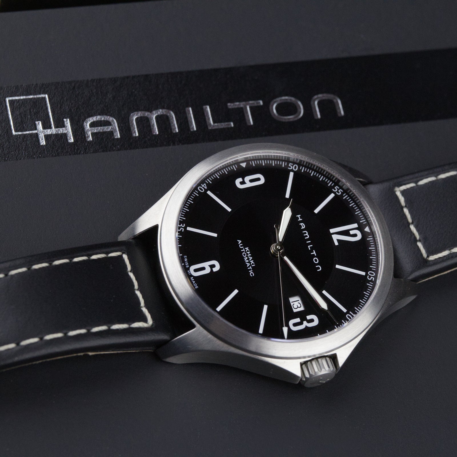 Hamilton - Khaki Aviation Auto