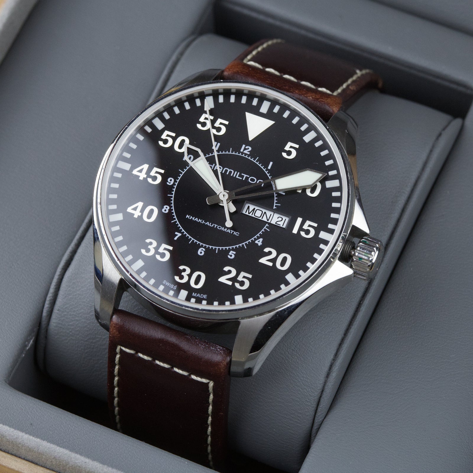 Hamilton - Khaki Aviation H647150
