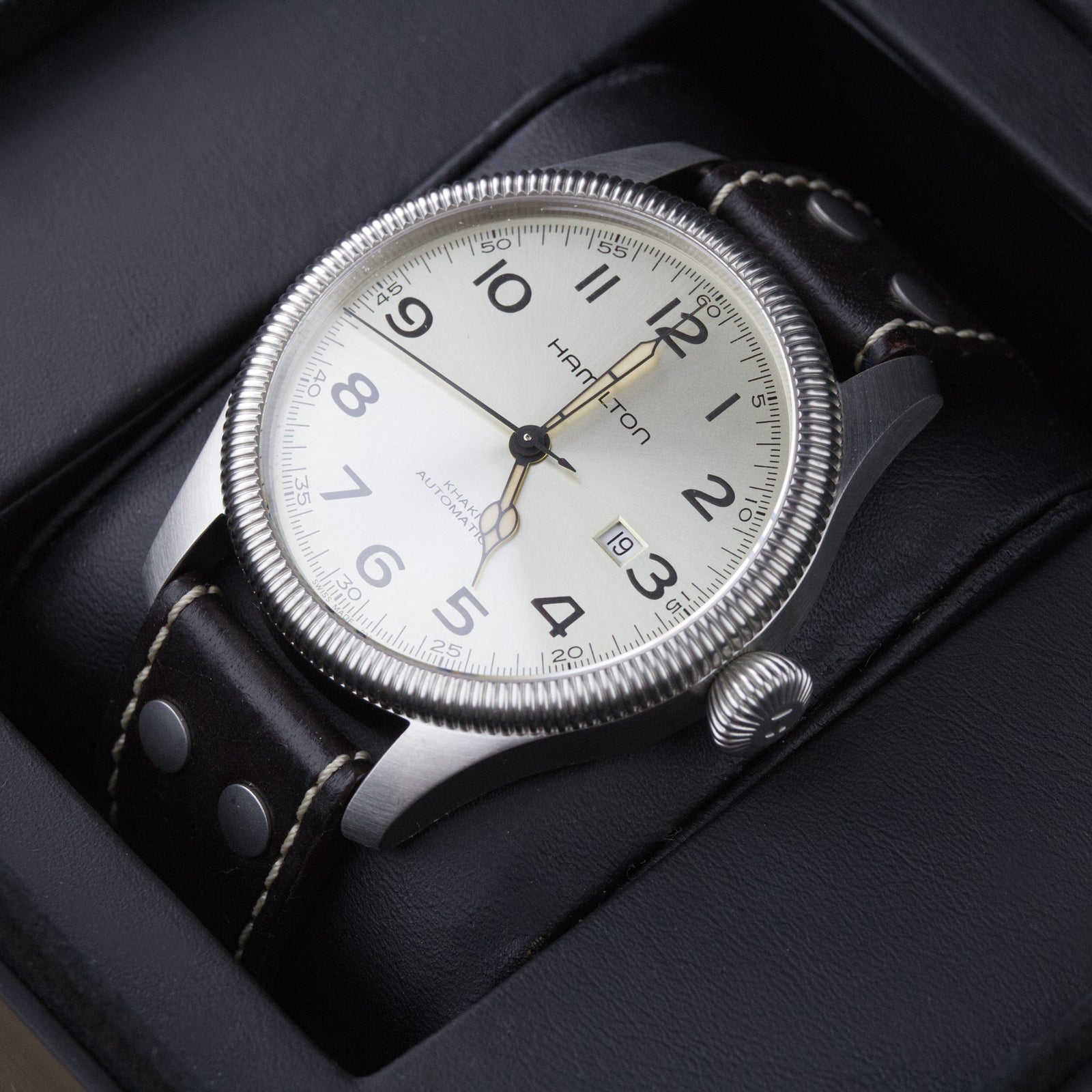 Hamilton - Khaki Pioneer Auto H605150