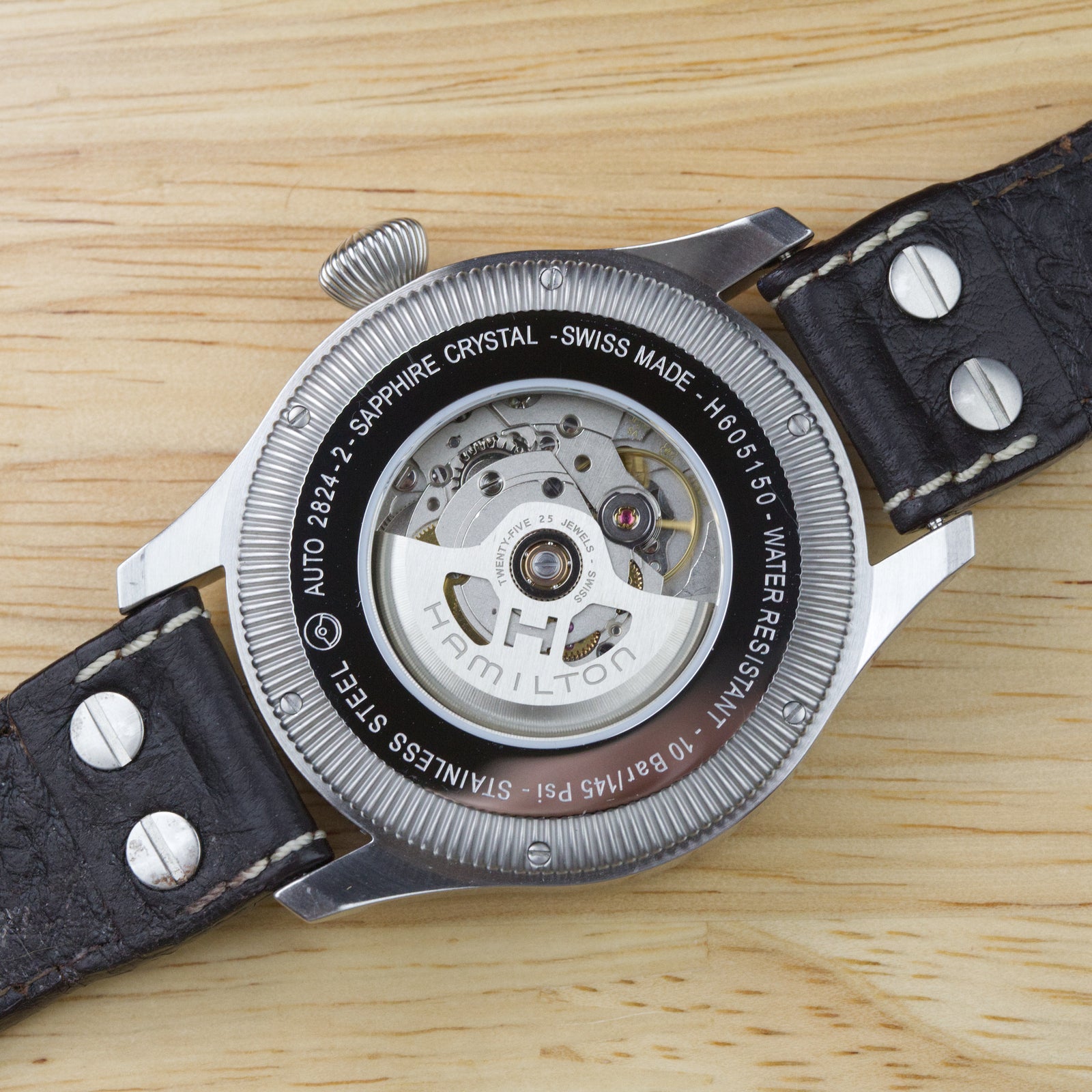 Hamilton - Khaki Pioneer Auto H605150