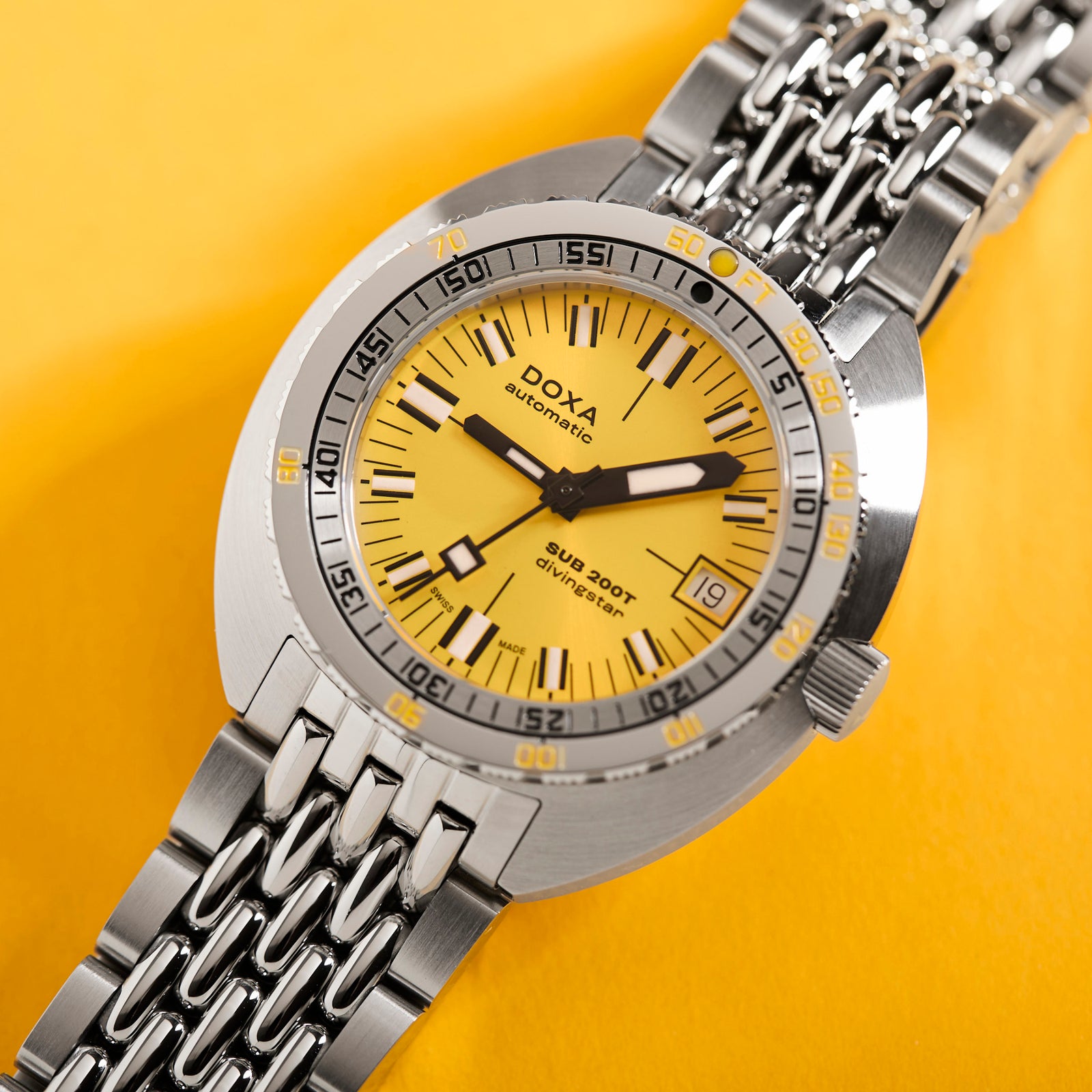 Doxa 200 T - Divingstar (Yellow) Iconic Dial