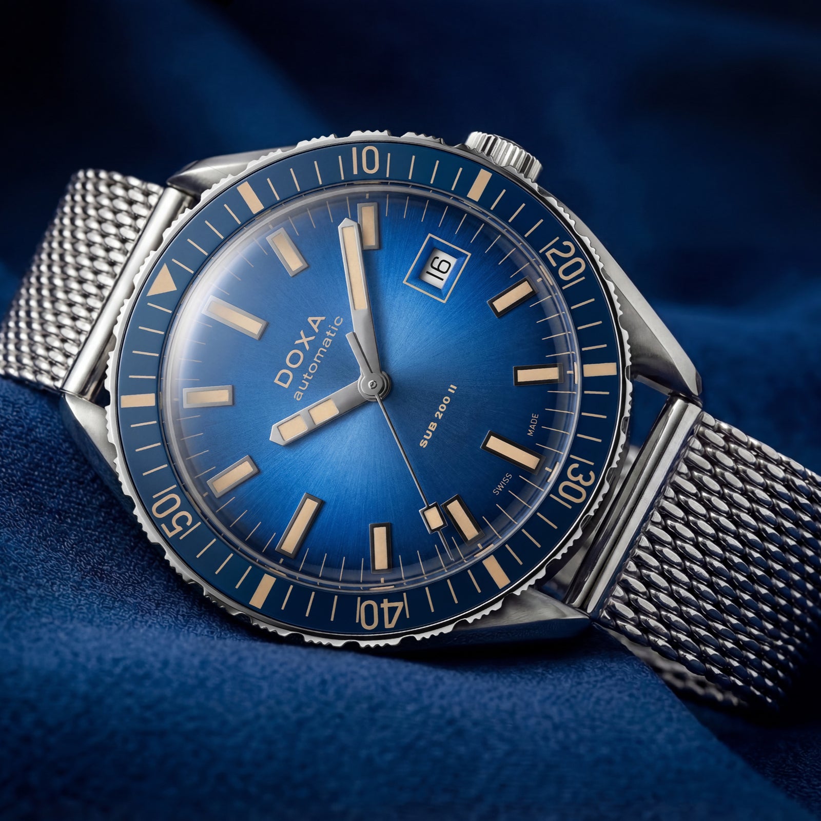 Doxa 200 II - Carribean (Blue)