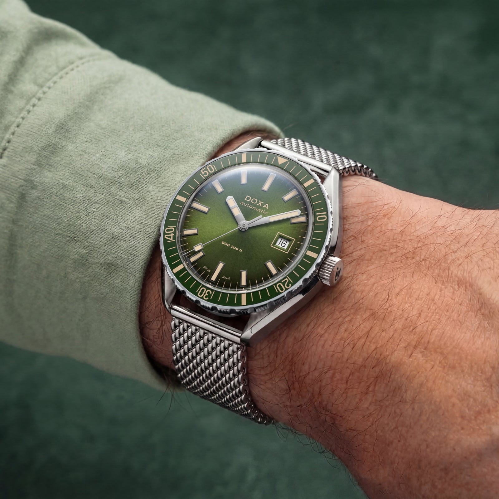 Doxa 200 II - Sea Emerald (Green)