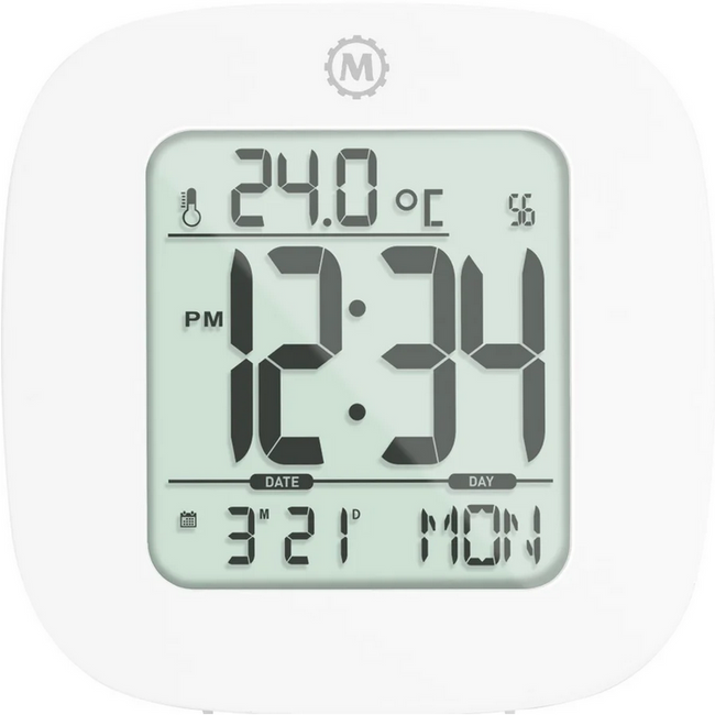Marathon - Digital Desk clock with Temperature