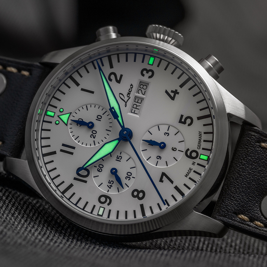 Laco - Kiel 2 - 43 mm Automatic White