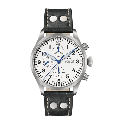 Laco - Kiel 2 - 43 mm Automatic Schwarz