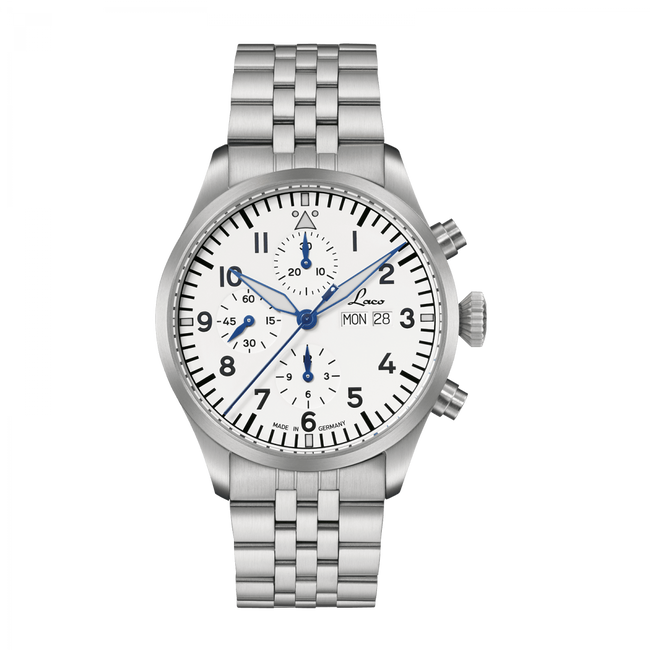 Laco - Kiel 2.MB - 43 mm Automatic White