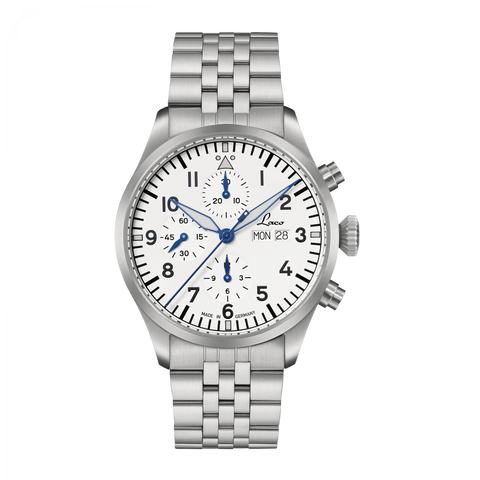 Laco - Kiel 2 - 43 mm Automatic White