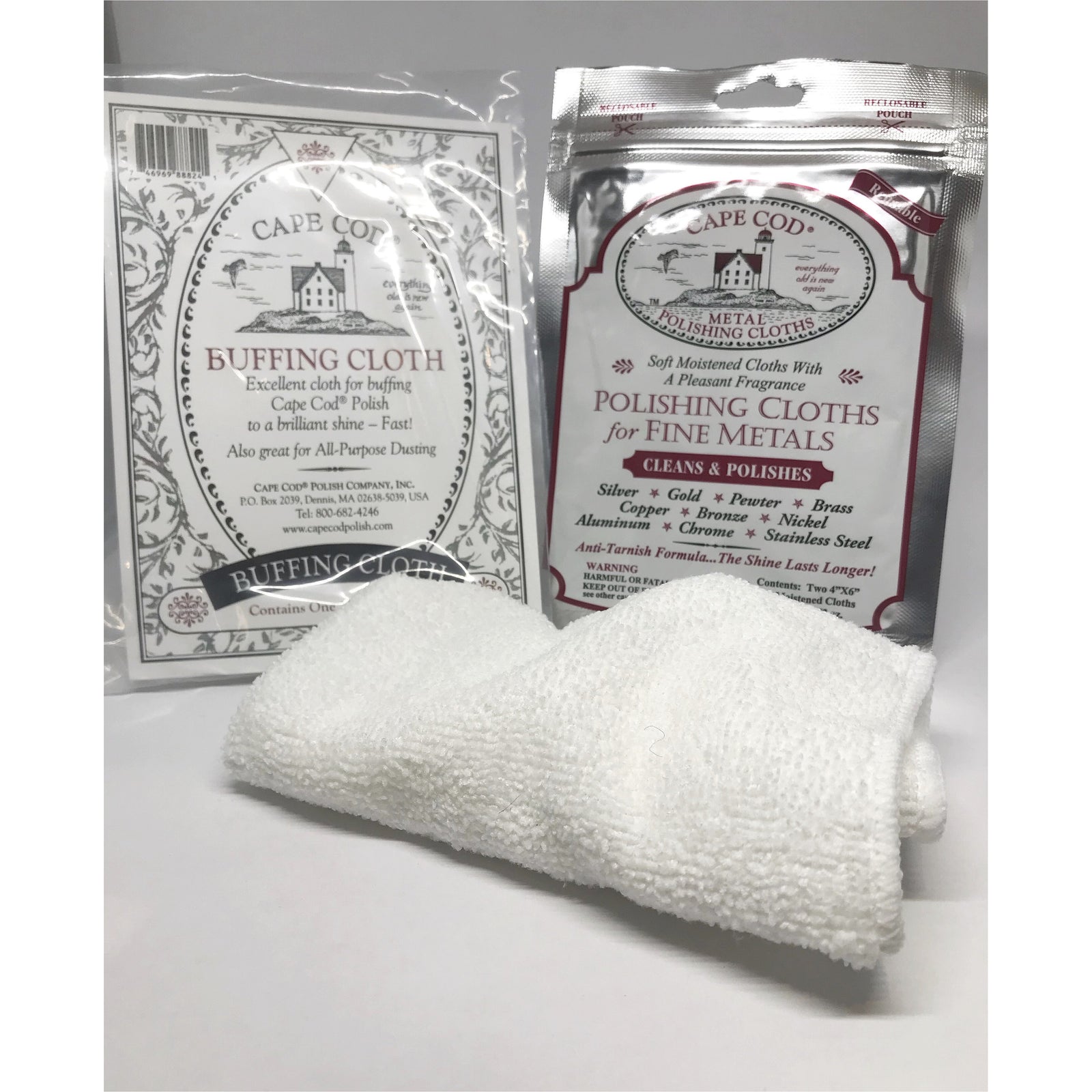 Cape Cod Polishing Cloth Set – Initial Outfitters