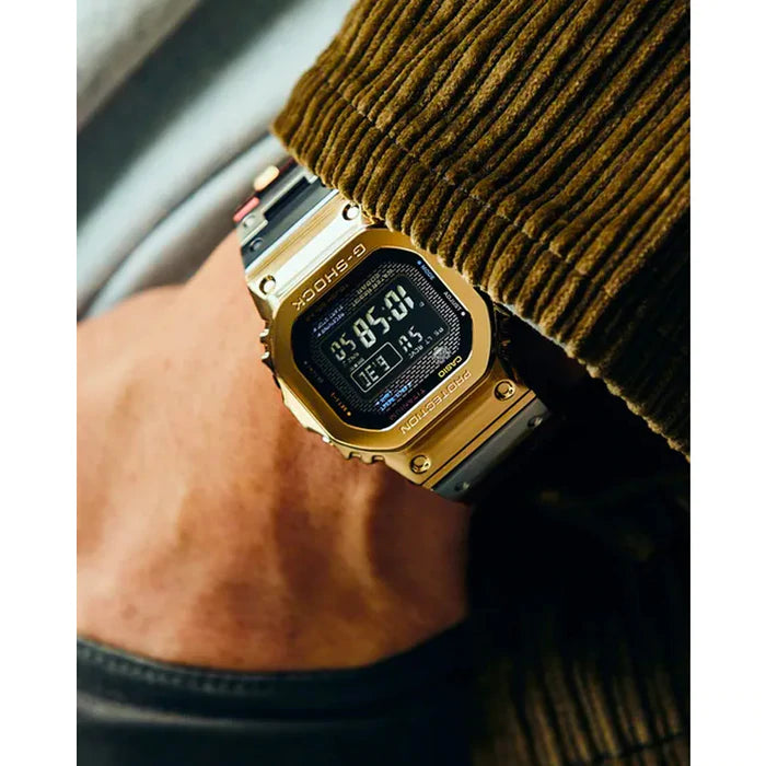G shock gold full top metal