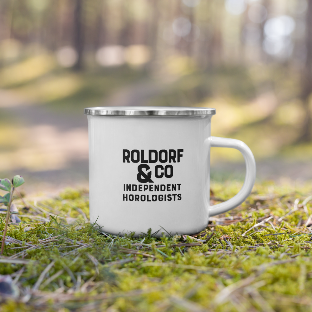 The Roldorf & Co. Enamel Mug